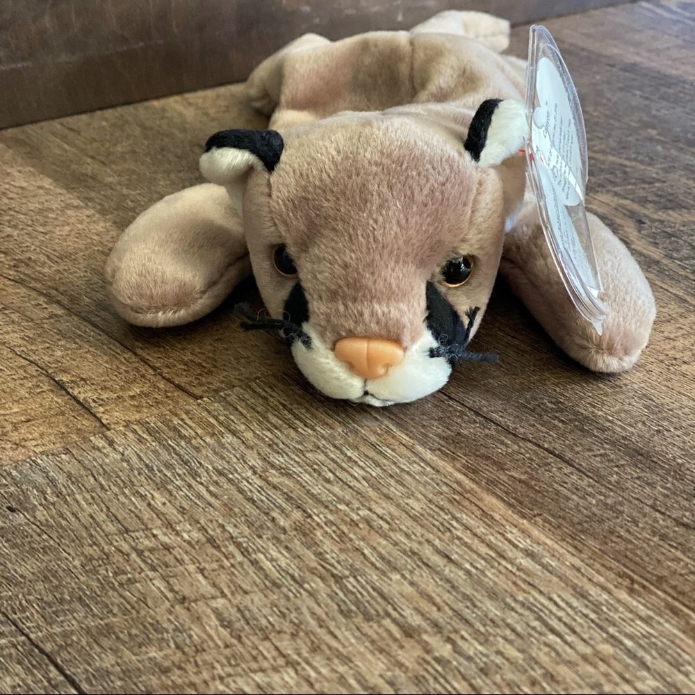 Ty Beanie Baby Canyon Cougar 90s Collectible 1998 Mint Condition New Vintage - Picture 3 of 8